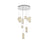 Elegant Lighting Aston 24" LED Pendant, Chrome