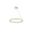 Elegant Lighting Bowen 1 Light 24"L Chandelier, Chrome/Clear