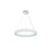 Elegant Lighting Bowen 1 Light 24"L Chandelier, Chrome/Clear