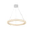 Elegant Lighting Bowen 1 Light 26"L Chandelier, Chrome/Clear