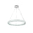 Elegant Lighting Bowen 1 Light 26"L Chandelier, Chrome/Clear
