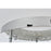 Elegant Lighting Bowen 1 Light 14"L Flush Mount, Chrome/Clear