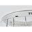 Elegant Lighting Bowen 2 Light 18"L Flush Mount, Chrome/Clear