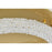 Elegant Lighting Bowen 1 Light 18"L Flush Mount, Satin Gold/Clear