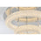 Elegant Lighting Bowen 2 Light 22"L Flush Mount, Chrome/Clear