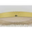 Elegant Lighting Bowen 1 Light 22"L Flush Mount, Satin Gold/Clear