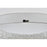 Elegant Lighting Bowen 1 Light 26"L Flush Mount, Chrome/Clear