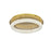 Elegant Lighting Bowen 1 Light 26"L Flush Mount, Satin Gold/Clear