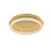 Elegant Lighting Bowen 1 Light 33.5" LED Flush Mount, Satin Gold