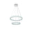 Elegant Lighting Bowen 2 Light 24"L Chandelier, Chrome/Clear