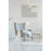 Elegant Lighting Bowen 2 Light 24"L Chandelier, Chrome/Clear