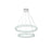 Elegant Lighting Bowen 2 Light 32"L Chandelier, Chrome/Clear