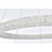 Elegant Lighting Bowen 2 Light 32"L Chandelier, Chrome/Clear