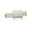 Elegant Lighting Bowen 1 Light 12"L Wall Sconce, Chrome/Clear