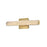 Elegant Lighting Bowen 1 Light 18"L Wall Sconce, Satin Gold/Clear