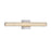 Elegant Lighting Bowen 1 Light 24"L Wall Sconce, Chrome/Clear