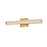 Elegant Lighting Bowen 1 Light 24"L Wall Sconce, Satin Gold/Clear