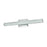 Elegant Lighting Bowen 1 Light 30"L Wall Sconce, Chrome/Clear