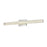 Elegant Lighting Bowen 1 Light 36"L Wall Sconce, Chrome/Clear
