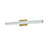 Elegant Lighting Bowen 1 Light 36"L Wall Sconce, Satin Gold/Clear
