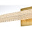 Elegant Lighting Bowen 1 Light 36"L Wall Sconce, Satin Gold/Clear