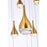 Elegant Lighting Amherst 25 Light 42" Chandelier, Satin Gold