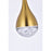 Elegant Lighting Amherst 25 Light 42" Chandelier, Satin Gold