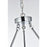 Elegant Lighting Cadence 6 Light 26" Chandelier, Chrome/Clear/Clear