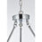 Elegant Lighting Cadence 9 Light 36" Chandelier, Chrome/Clear/Clear