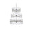 Elegant Lighting Serephina 46 Light 36" Chandelier, Chrome