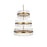 Elegant Lighting Serephina 46 Light 36" Chandelier, Satin Gold