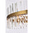 Elegant Lighting Serephina 46 Light 36" Chandelier, Satin Gold