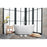 Elegant Kitchen/Bath Ines 54" Bathtub, Glossy White