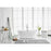 Elegant Kitchen/Bath Odette 65" Bathtub, Glossy White