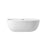 Elegant Kitchen/Bath Allegra 67" Bathtub, Glossy White