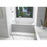 Elegant 3060 Niklaus 60" Left Faucet Bathtub, Glossy White
