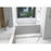 Elegant 3060 Niklaus 60" Right Faucet Bathtub, Glossy White
