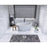 Elegant Kitchen/Bath Ethen 59" Bathtub, Glossy White