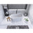 Elegant Kitchen/Bath Ethen 59" Bathtub, Glossy White