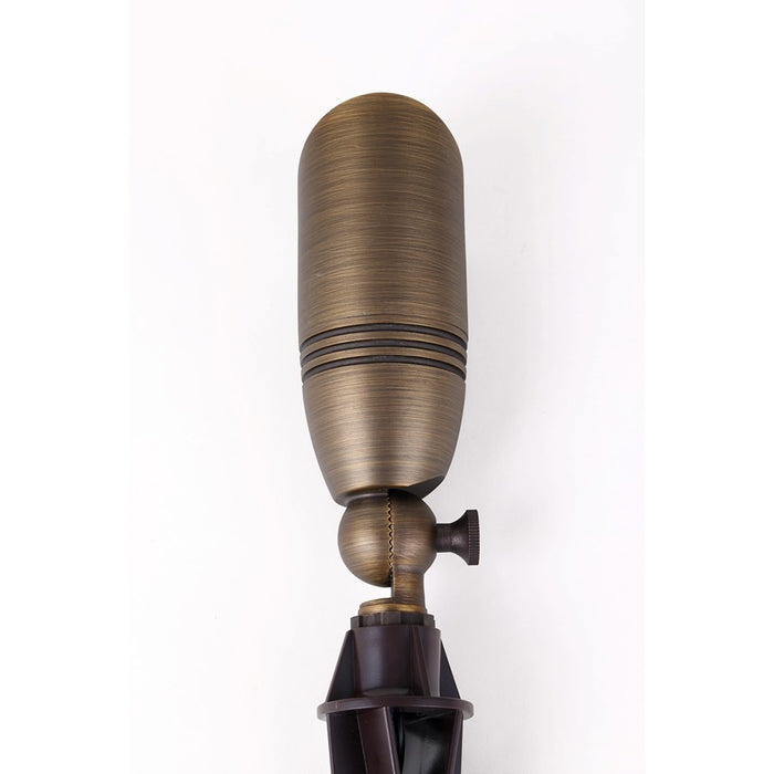 Elitco Lighting Aera 1 Lt Landscape 2X7 Spot Light, Antique Brass