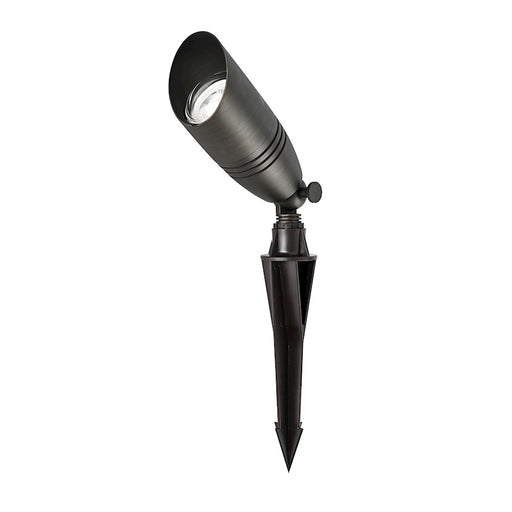 Elitco Lighting Aera Outdoor 12V Cast Brass Spot Light 3x8.5, BZ/SP