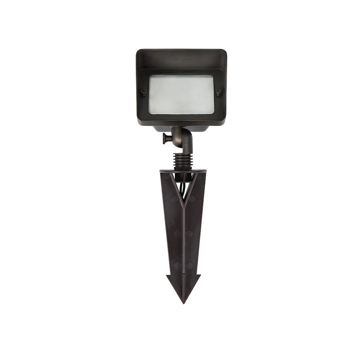 Elitco Lighting Aera Outdoor 12V Cast Brass Flood Light, BZ