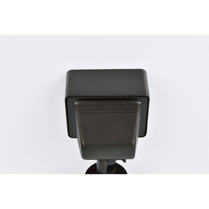 Elitco Lighting Aera Outdoor 12V Cast Brass Flood Light, BZ