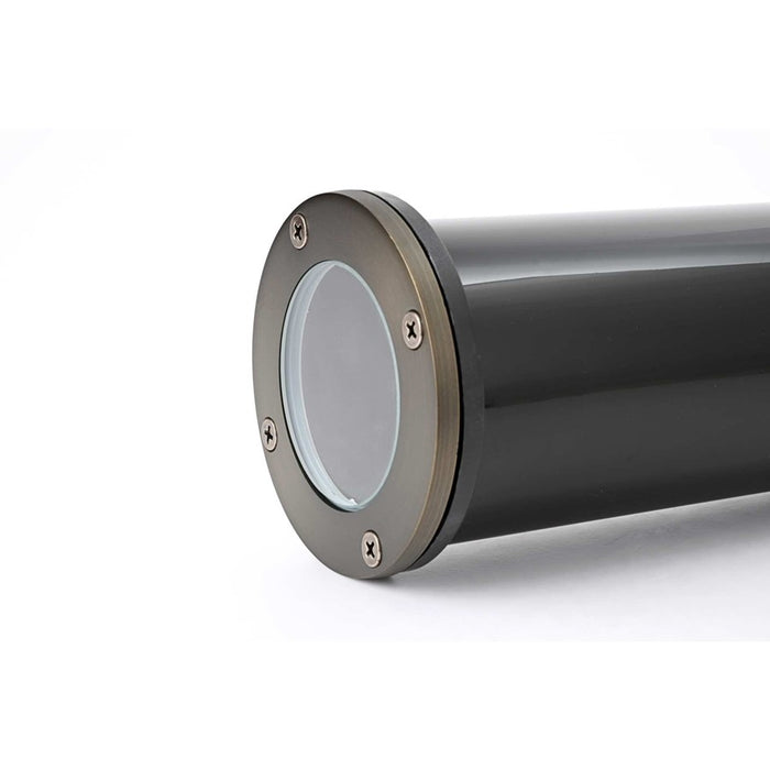 Elitco Lighting Aera 1 Lt Landscape 4x15 Well Light, Dark Bronze