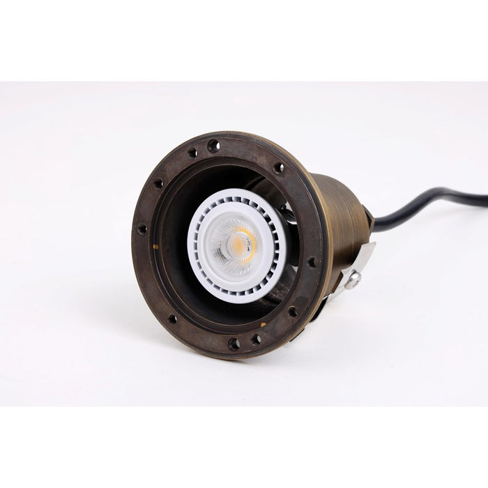 Elitco Lighting Aera 1 Lt Landscape 4x16 Well, Antique Brass