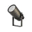 Elitco Lighting Aera Outdoor 12V Cast Brass Spot Light 2x4.5, Bronze