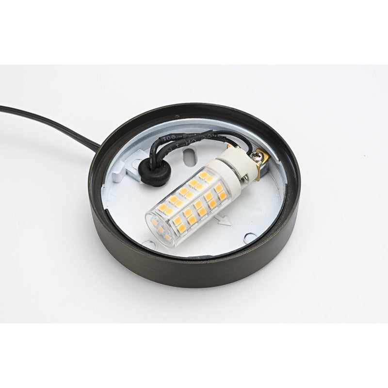 Elitco Lighting Aera 1 Lt Landscape 3x2 Deck Light, Dark Bronze