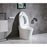 Elegant Kitchen/Bath Kano Smart Round Bidet Toilet, Glossy White