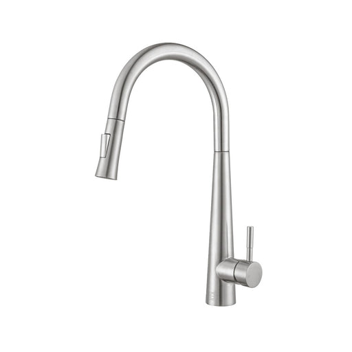 Elegant Lighting Lucas Kitchen Faucet, Brushed Nickel