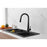 Elegant Lighting Lucas Kitchen Faucet, Matte Black